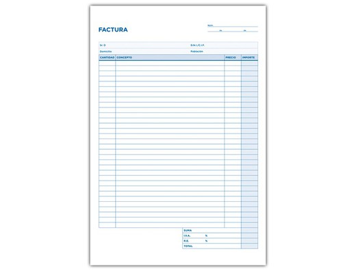 Talonario Liderpapel Facturas Folio Original Y Copia T223 Con I V A