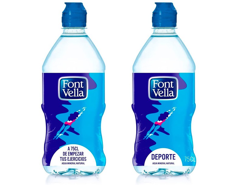 Agua Mineral Natural Font Vella Botella De Ml Firpack