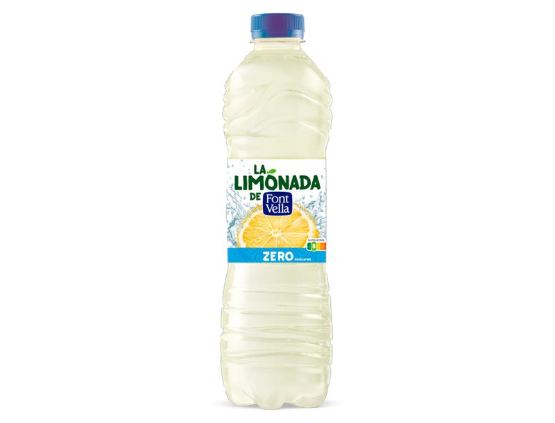 Agua Mineral Natural Font Vella Lim0nada Zero Con Zumo De Limon Botella