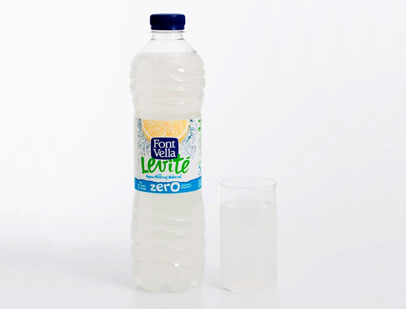 Agua Mineral Natural Font Vella Lim Nada Zero Con Zumo De Limon Botella