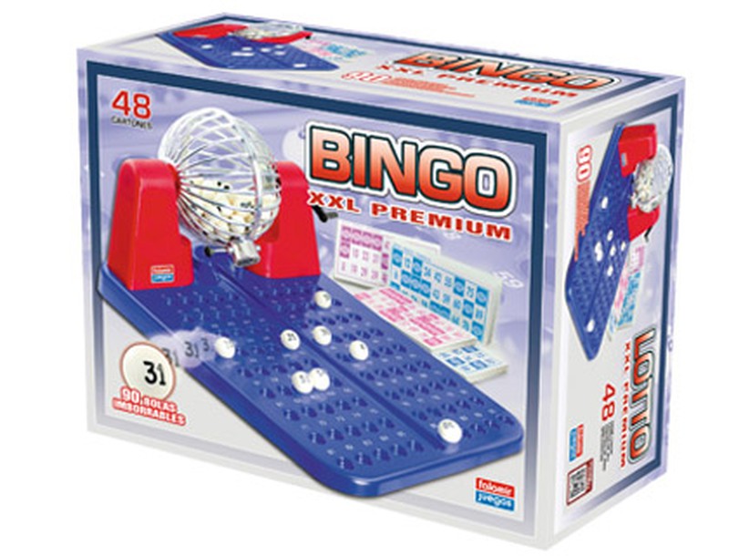 Juego De Mesa Falomir Bingo Xxl Premium Firpack