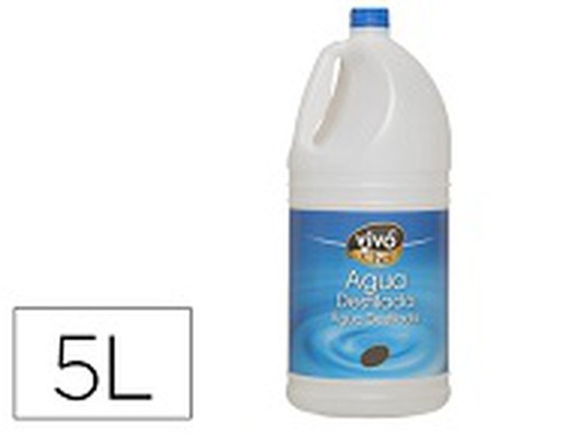 Agua Destilada VIVÓ 5 Litros