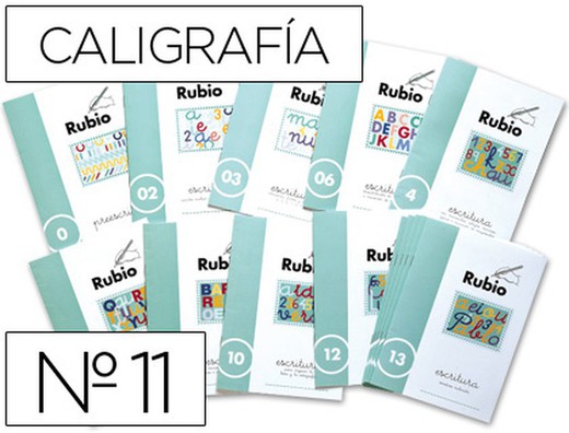 Cuaderno Rubio Caligrafia Nº 11