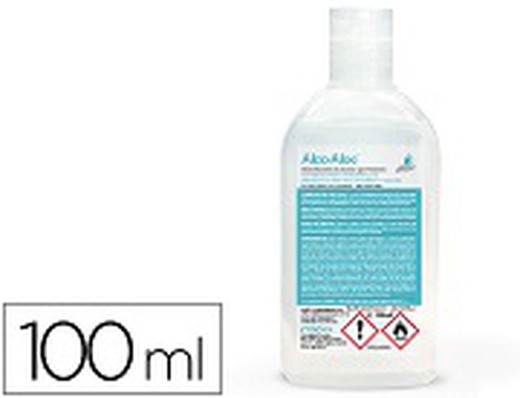 Gel Hidroalcoholico ALCO ALOE Para Manos Con Dosificador / 100 ML