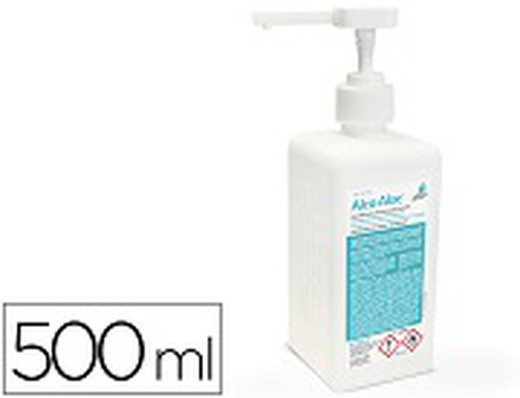 Gel Hidroalcoholico ALCO ALOE Para Manos Con Dosificador / 500 ML
