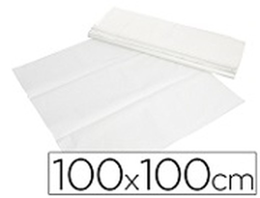 Mantel De Papel Blanco En Hojas / Caja De 400 Unidades
