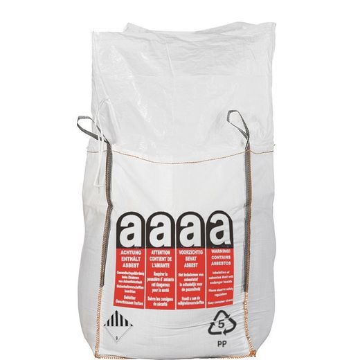 Sacos big bag para amianto