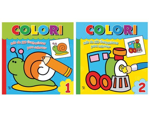 Cuaderno Para Colorear Colori