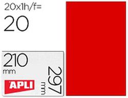 Etiquetas Adhesivas Multifunción Color Hoja A4 Marca Apli