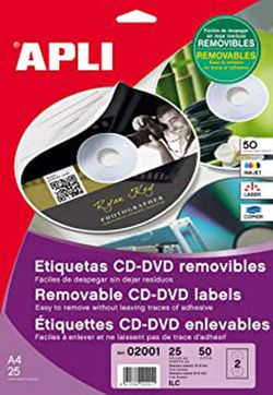 Etiquetas Adhesivas Multifunción Usos Especiales Hoja A4 Marca Apli