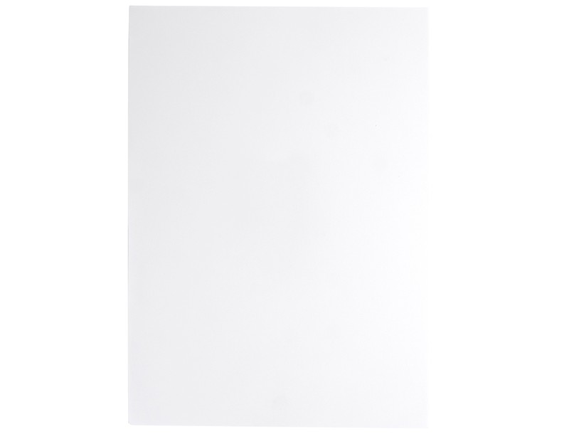 GOMA EVA LIDERPAPEL DIN A4 60G/M2 ESPESOR 1,5MM BLANCO PAQUETE DE 1