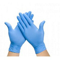 Guantes Nitrilo Sin Polvo Azul