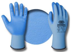 Guantes Nylon Con Nitrilo / Mod. Blue Daytona