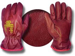 Guantes Piel De Flor Cordero / Mod. Uran