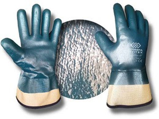Guantes Tejido Jersey Y Nitrilo / Mod. Nitro Af