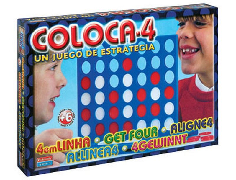 Juego De Mesa Falomir Cuatro En Linea — Firpack