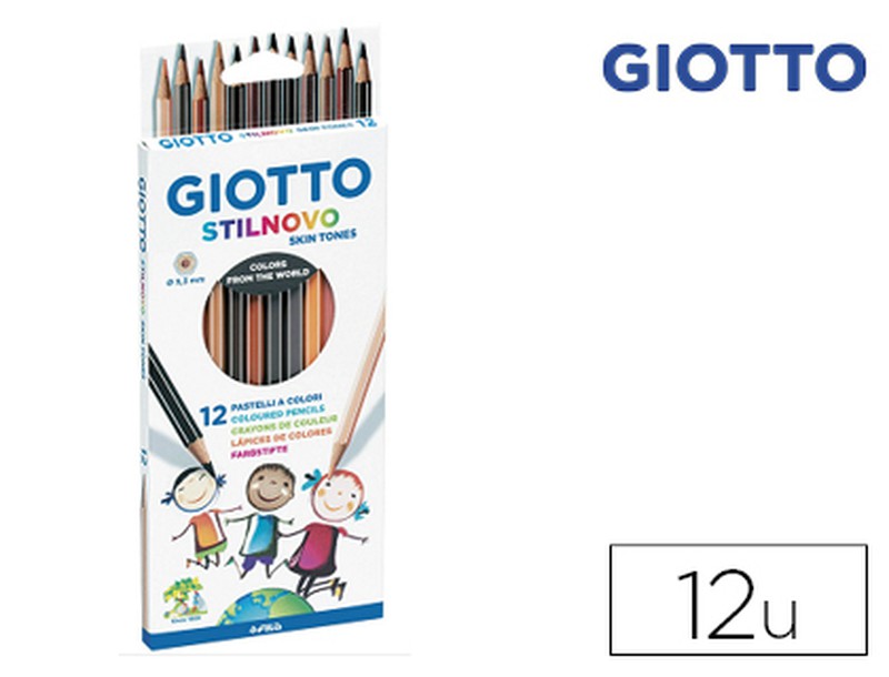Crayons de couleurs giotto stilnovo par 24 Giotto