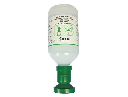 Lavaojos Faru Solucion Salina Bote De 500 Ml