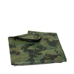 Lona Camuflaje Impermeable De 130g Con Ojales