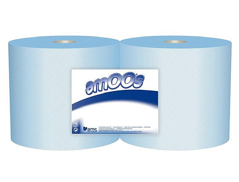 PAPEL SECAMANOS INDUSTRIAL 26 CMS DE ANCHO X 400 MTS APROX DIAMETRO 33,5 CM  PARA EL DISPENSADOR 46826