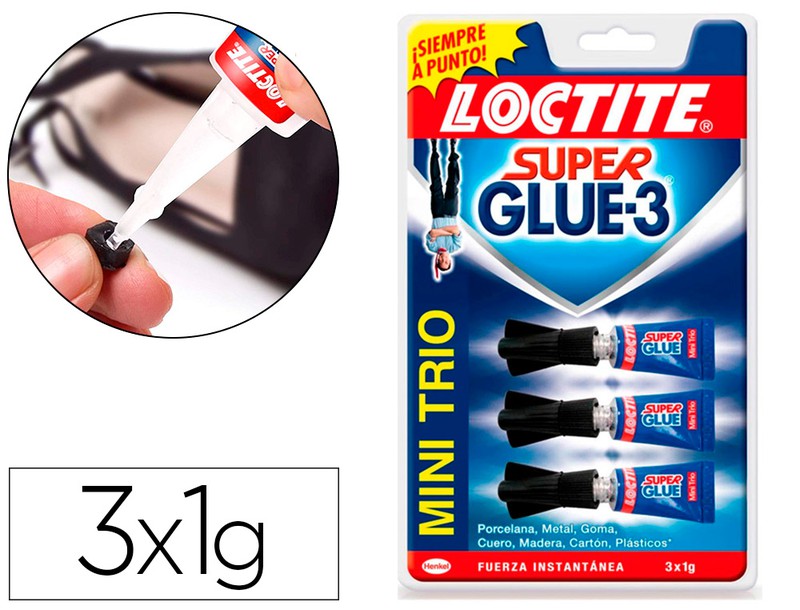 Pegamento Loctite Super Glue 3 1 Gr Blister Mono Dosis — Firpack
