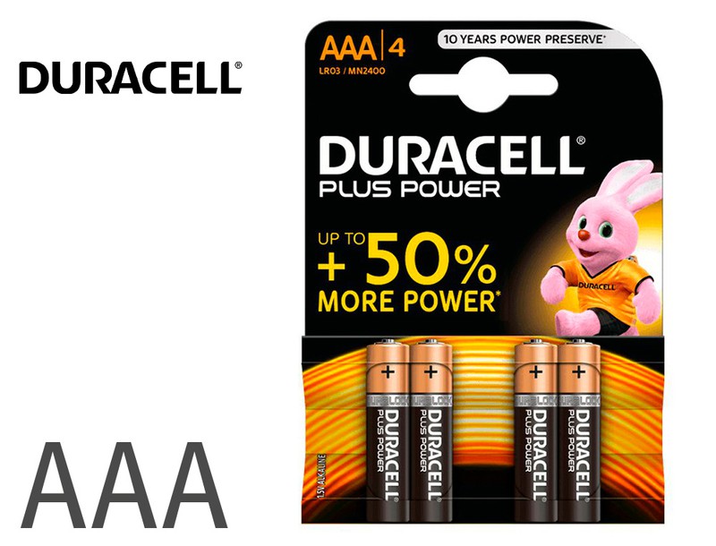 Pila Duracell AAA alcalina