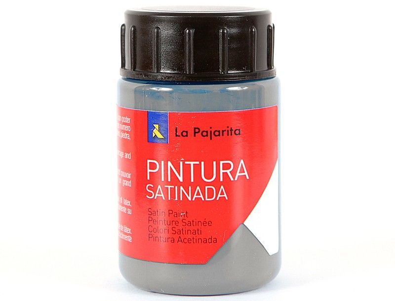 Vernice Per Tessuti Opaque To-18 Nero 35ml La Pajarita - Pittura Diretta Su Tela E Stoffa