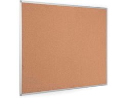 Pizarra Corcho Q-Connect Marco De Aluminio 120x90 Cm