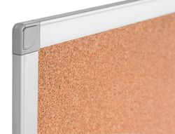 Pizarra Corcho Q-Connect Marco De Aluminio 120x90 Cm