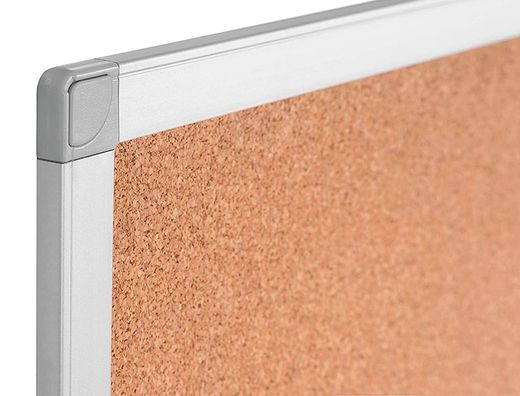 Pizarra Corcho Q-Connect Marco De Aluminio 120x90 Cm