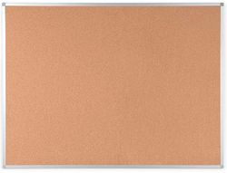 Pizarra Corcho Q-Connect Marco De Aluminio 120x90 Cm