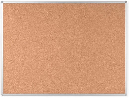 Pizarra Corcho Q-Connect Marco De Aluminio 120x90 Cm