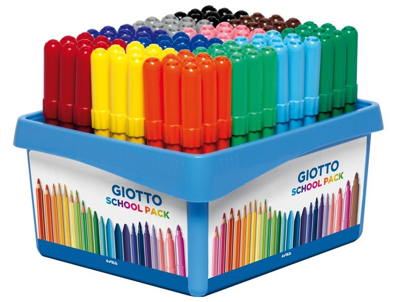 Fasermaler Giotto Turbo Maxi Neon, 8 Stück in 8 Farben, 4,50