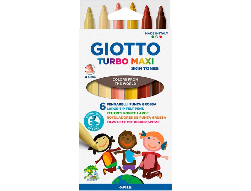Rotuladores Giotto Turbo Maxi unicolor - Material escolar