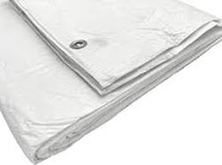 Toldo Polietileno Blanco Mate 115 Gr